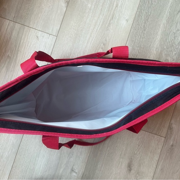 Black and red Trader Joe’s insulated tote bag - Picture 5 of 6